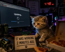 10. Cat gamer
