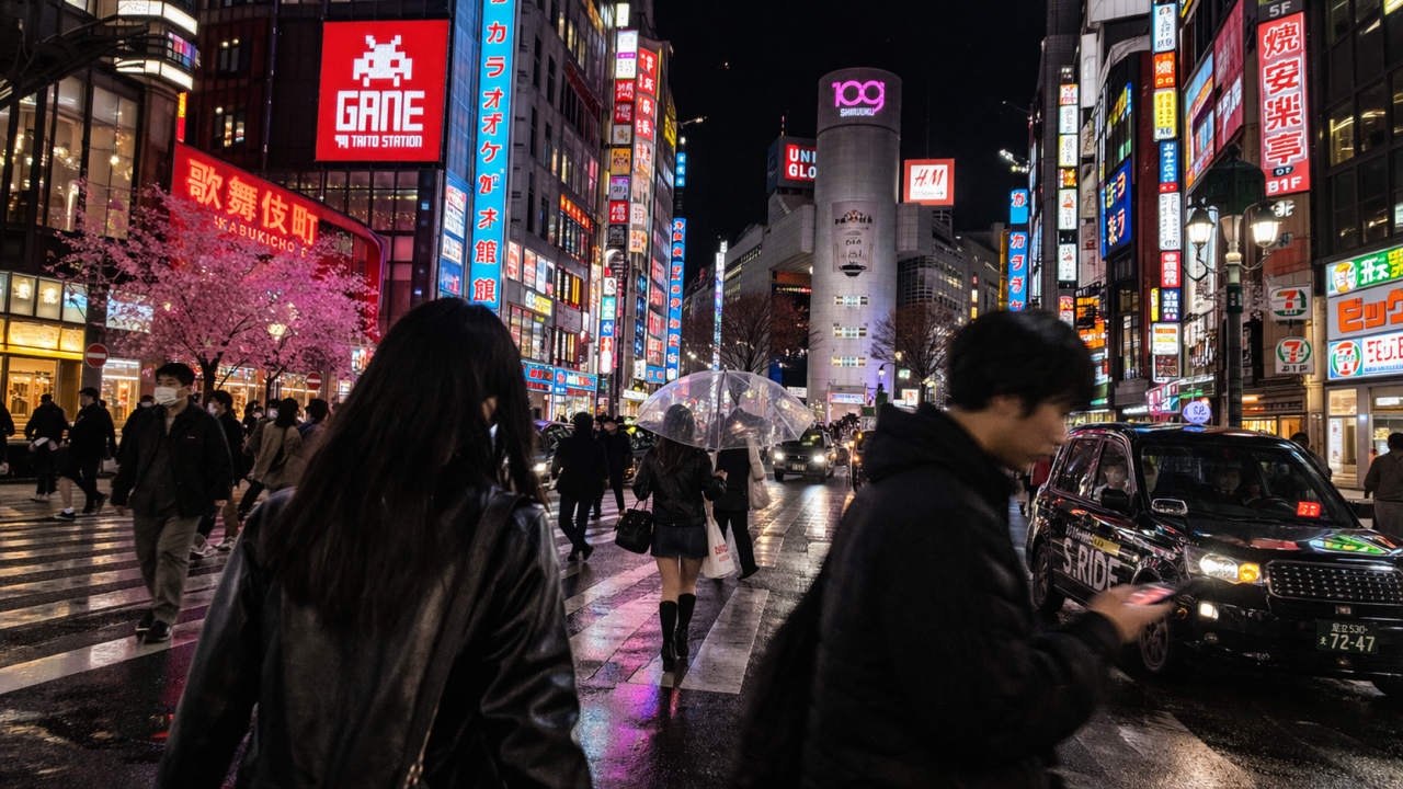 The city never stops — it just changes pace.