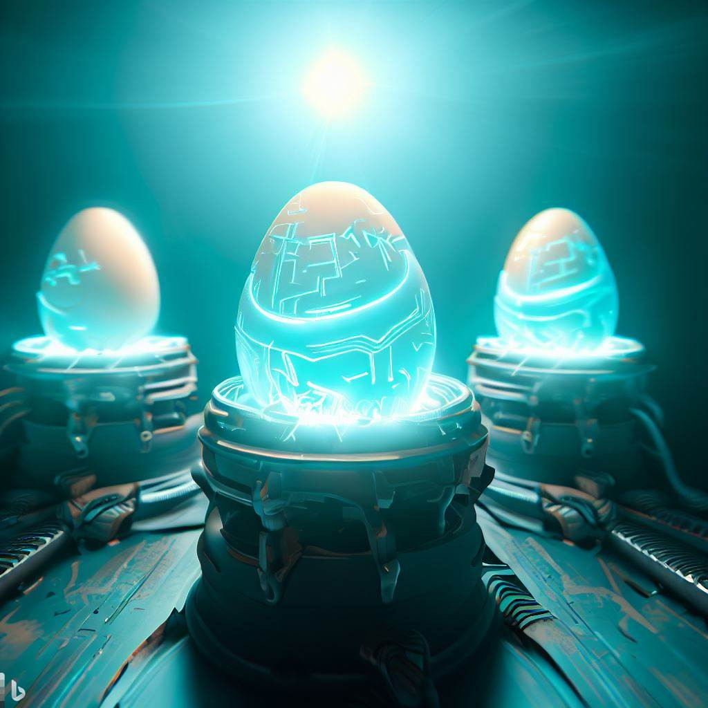 Futuristic Eggs