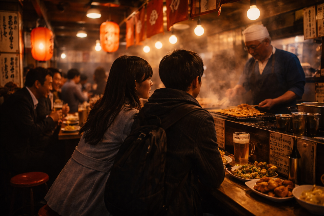 Late nights taste better in places like this.